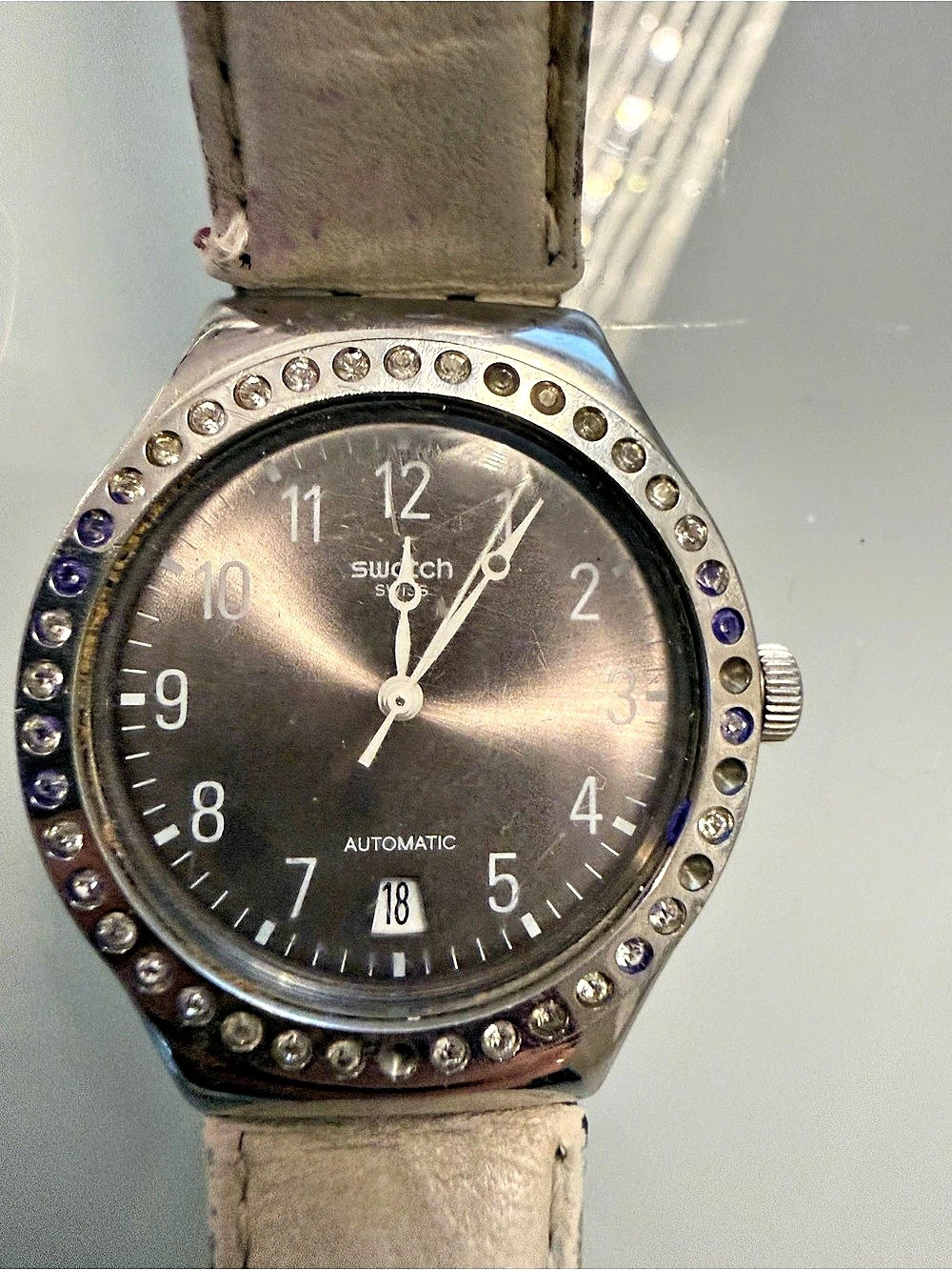 Swatch Automatic Watch Silver